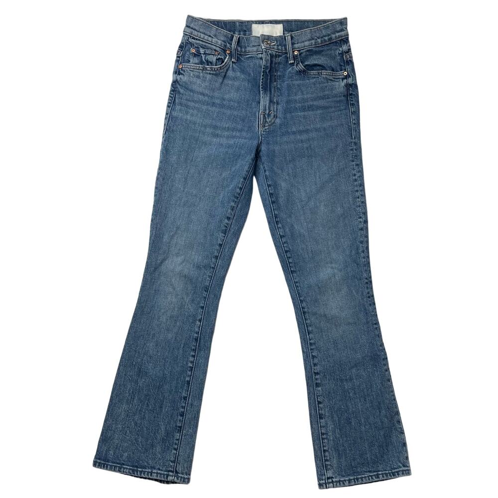 Mother The Insider Ankle Jeans Destination Unknown Size 27 High Rise Cotton